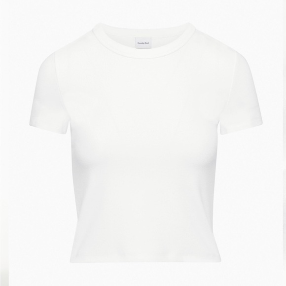 Artizia Sunday best / BestHug Little Ribbed T-Shirt fine-ribbed crewneck t-shirt - Picture 9 of 10